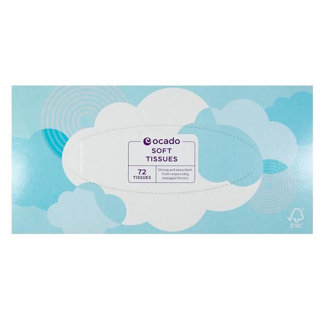 Ocado Regular Soft Tissues   72 per pack GOODS M&S   