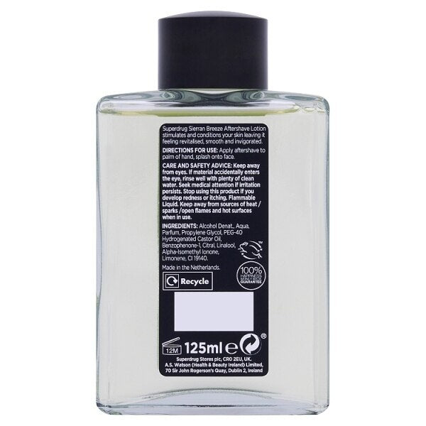 Superdrug After Shave Sierran Breeze 125ml