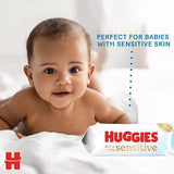 Huggies Extra Care Sensitive 99% Water Baby Wipes Big Pack   8 x 56 per pack