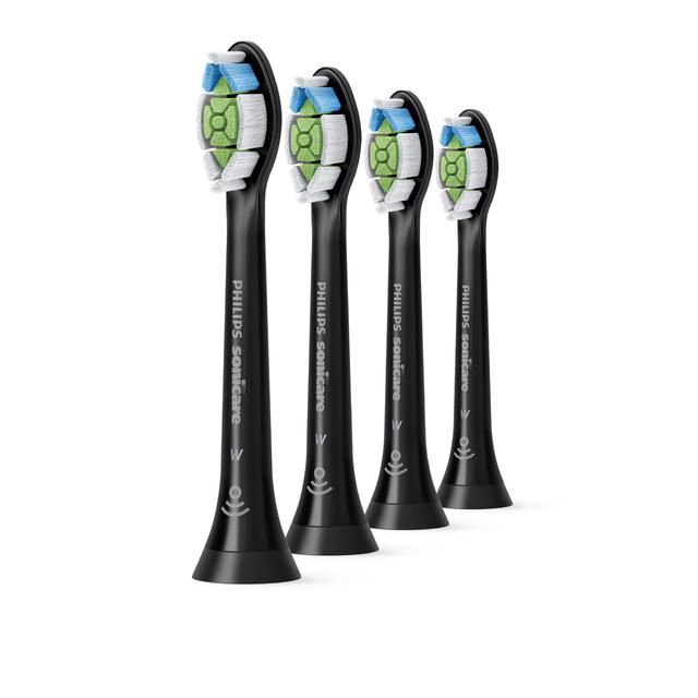 Philips Sonicare Optimal White Toothbrush Heads Black   4 per pack GOODS M&S   