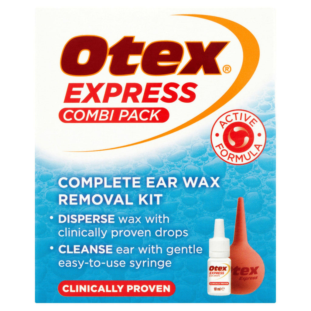 Otex Express Combi Pack, Ear Wax Removal Kit