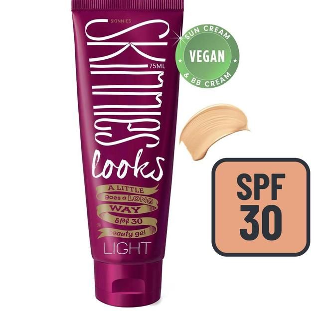 Skinnies Looks Tinted SPF 30 Light BB Cream Vegan    75ml GOODS M&S   