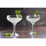 Ravenhead Entertain Cocktail Saucer Glasses 200ml   2 per pack GOODS M&S   