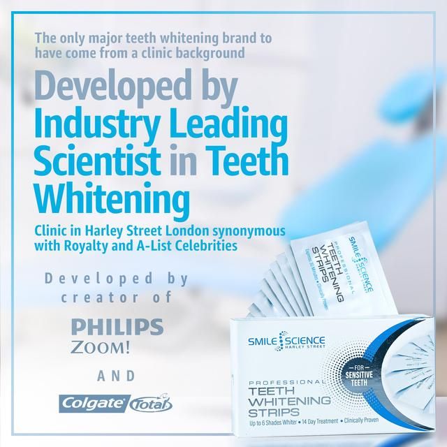 Smile Science Professional Teeth Whitening Strips GOODS M&S   