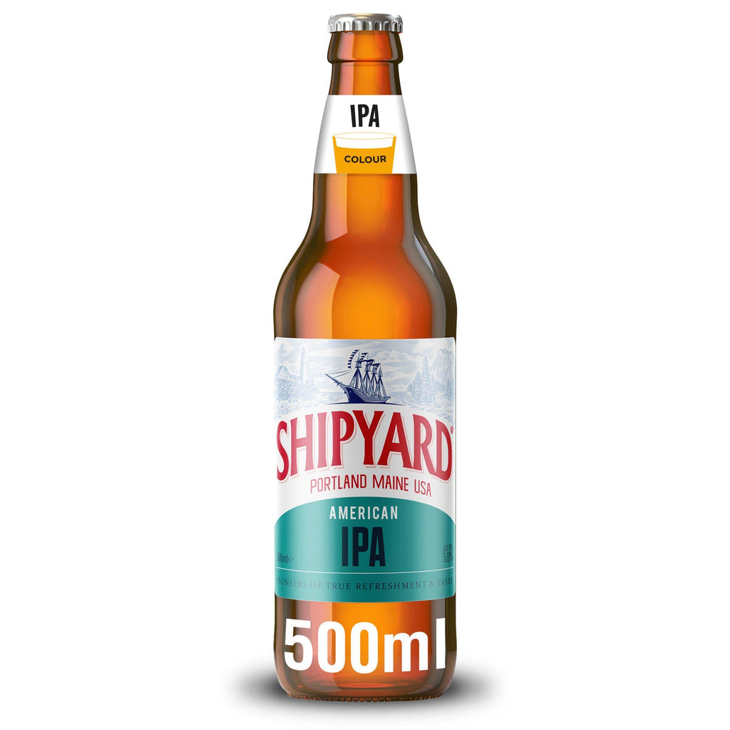 Shipyard American IPA Ale Beer Bottle 500ml