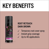 Schwarzkopf Dark Brown Root Retoucher   120ml GOODS M&S   