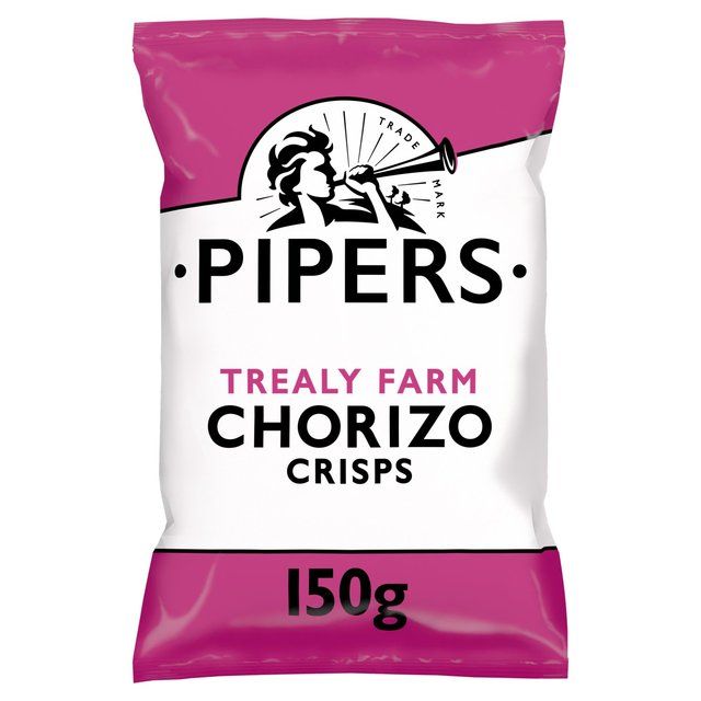 Pipers Trealy Farm Chorizo Sharing Bag Crisps   150g GOODS M&S   