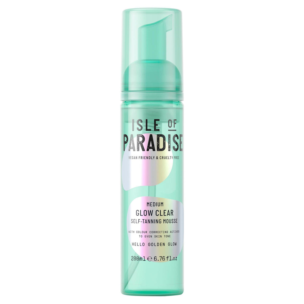 Isle of Paradise Medium Glow Clear Self-Tanning Mousse 200ml