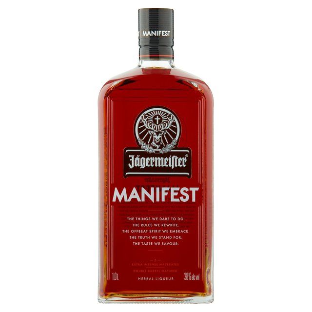 Jagermeister Manifest Premium Oak Aged Herbal Liqueur   1L