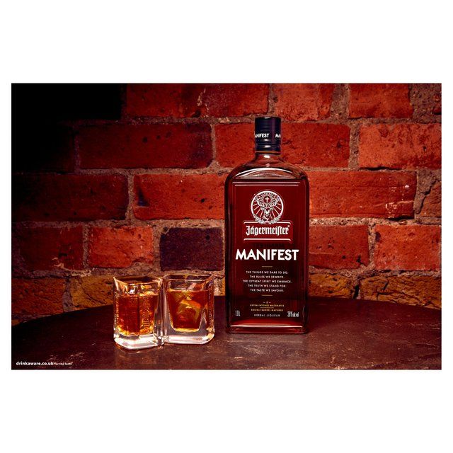 Jagermeister Manifest Premium Oak Aged Herbal Liqueur   1L