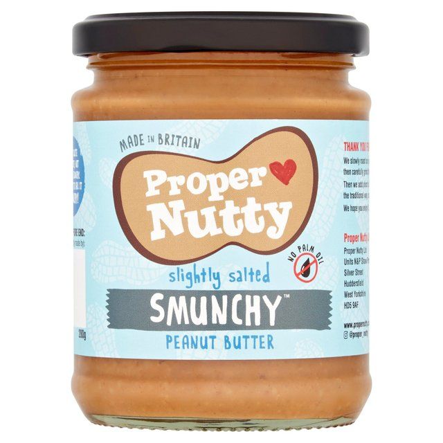 Proper Nutty Slightly Salted Peanut Butter   280g