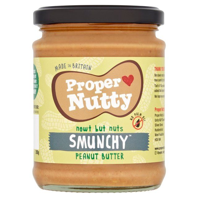 Proper Nutty Nowt but Nuts Peanut Butter   280g GOODS M&S   