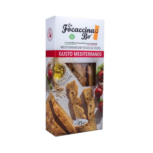 La Focaccina Bo Mediterranean Focaccina   100g