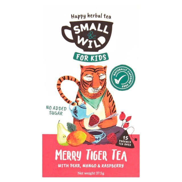 Small & Wild Merry Tiger Kids Tea   15 per pack