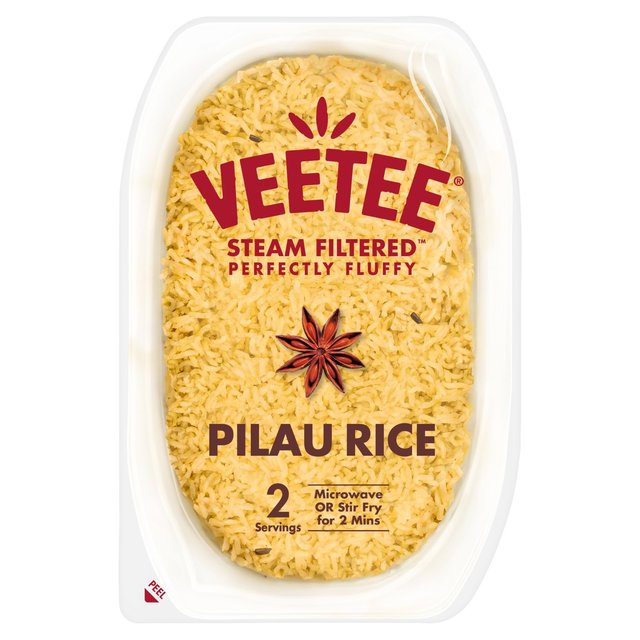 Veetee Heat and Eat Pilau Rice Tray    280g GOODS M&S   