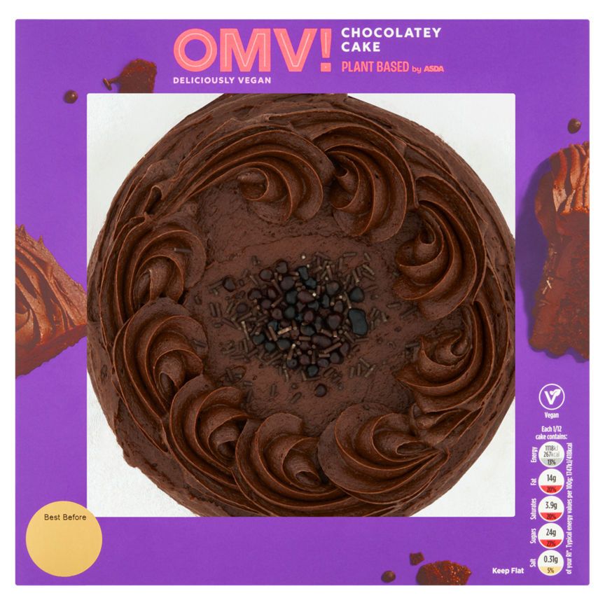 OMV! Deliciously Vegan Chocolatey Cake