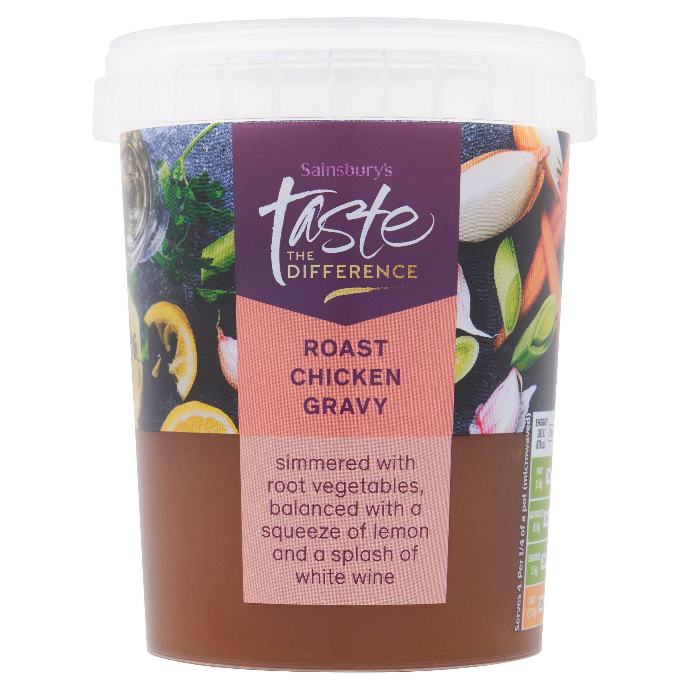 Sainsbury's Chicken Gravy, Taste the Difference 450g (Serves 4) GOODS Sainsburys   