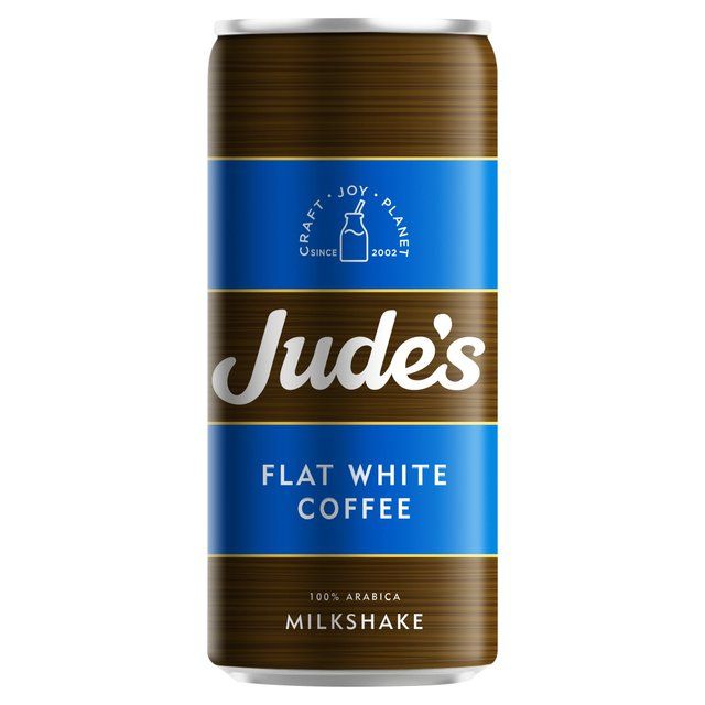 Jude's Flat White Coffee Milkshake Can   250ml