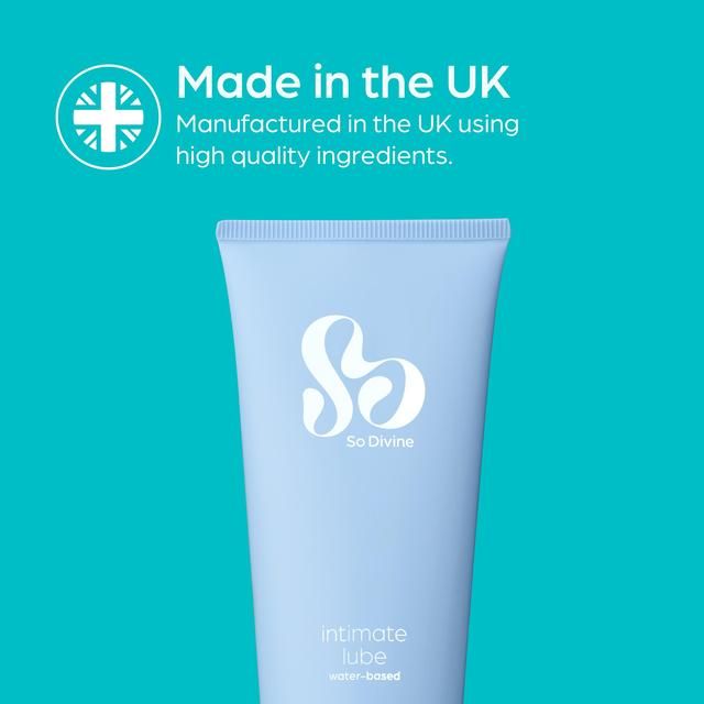 So Divine Water based Classic Lubricant Vegan Friendly   100ml GOODS M&S   