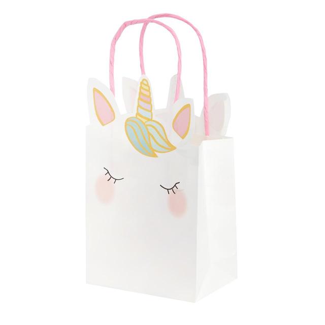 Talking Tables Unicorn Party Bags   6 per pack GOODS M&S   