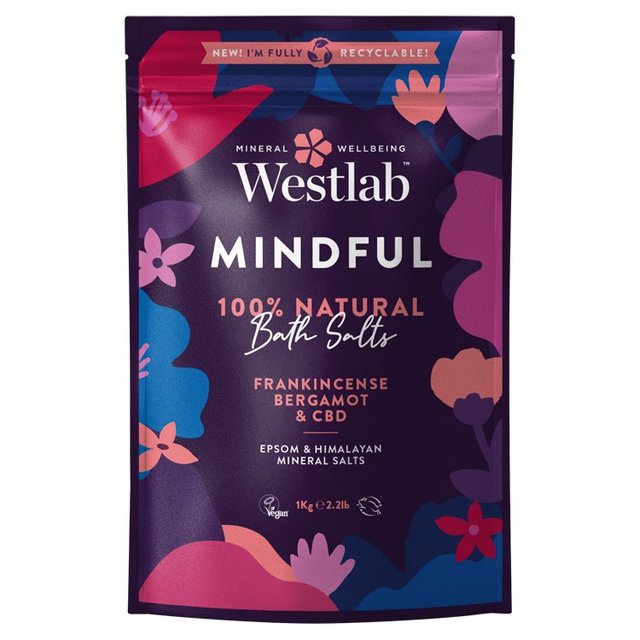 Westlab 'MINDFUL' Bathing Salts   1kg