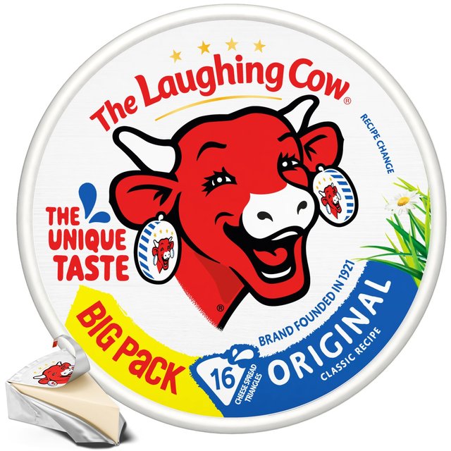 The Laughing Cow Original Spread Cheese Triangles    267g