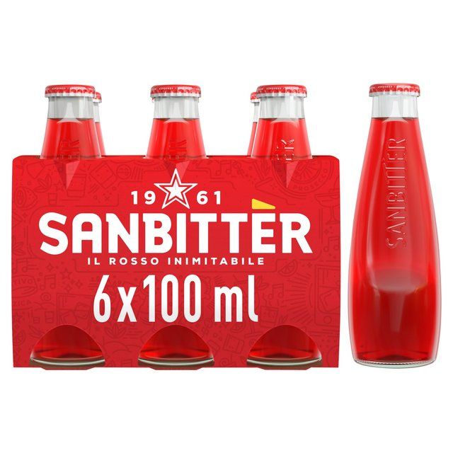 San Pellegrino San Bitter Aperitif Glass   6 x 100ml