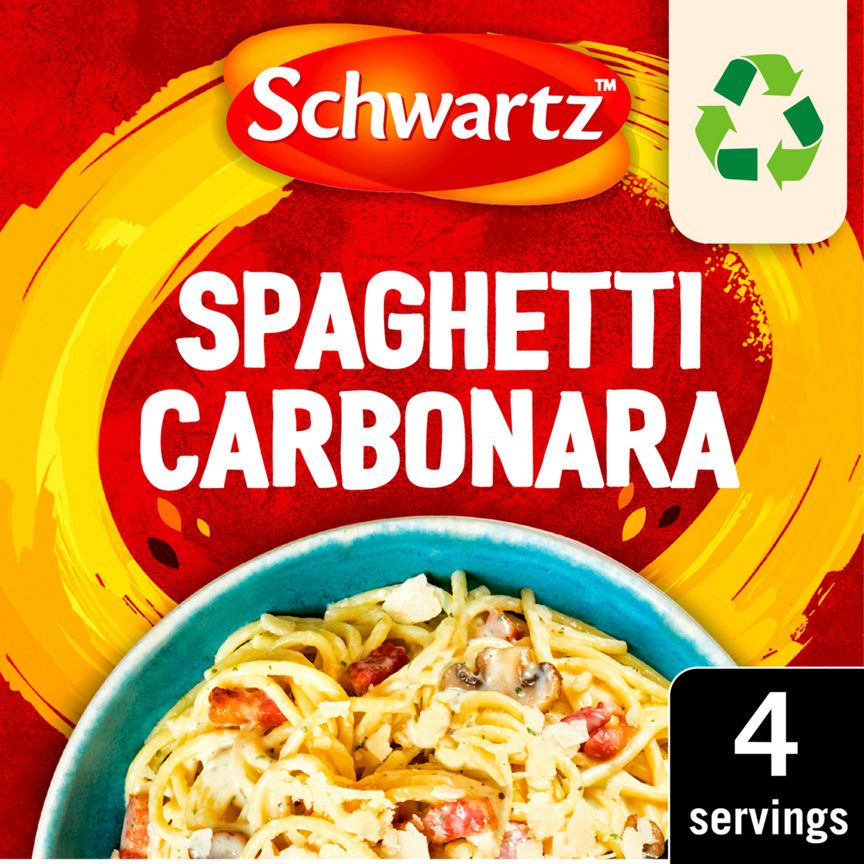 Schwartz Spaghetti Carbonara Recipe Mix GOODS ASDA   