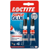 Loctite Super Glue Liquid 2x3g   2 x 1 per pack GOODS M&S   