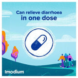 Imodium Original Capsules for Diarrhoea Relief   12 per pack