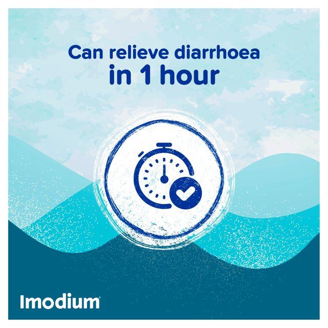 Imodium Original Capsules for Diarrhoea Relief   12 per pack