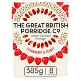 The Great British Porridge Co Strawberry & Peanut Instant Porridge   385g GOODS M&S   