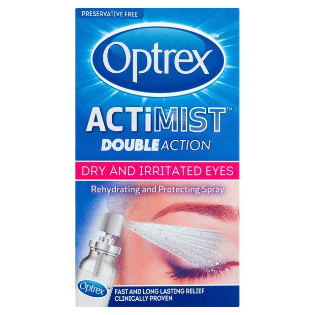 Optrex ActiMist Double Action Spray Dry Eyes   10ml GOODS M&S   