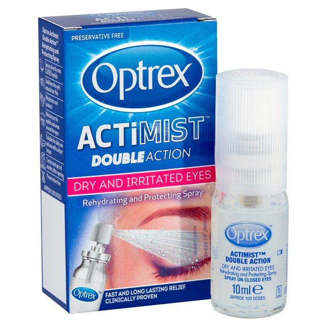 Optrex ActiMist Double Action Spray Dry Eyes   10ml