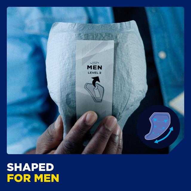 TENA Men Level 2 Incontinence Absorbent Protector   10 per pack GOODS M&S   