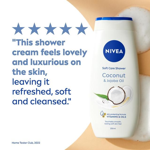 NIVEA Coconut & Jojoba Oil Shower Cream   250ml GOODS M&S   