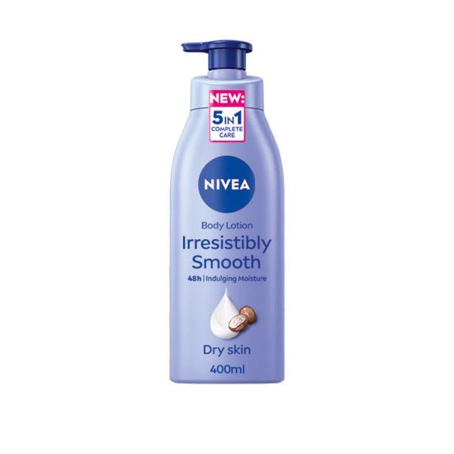 NIVEA Body Lotion for Dry Skin Irresistibly Smooth   400ml