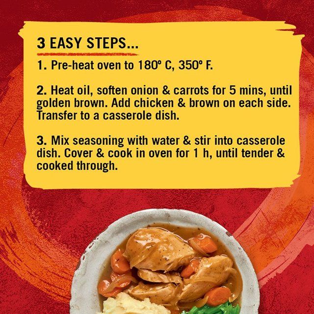 Schwartz Chicken Casserole Recipe Mix   36g