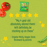 Organix Melty Veggie Organic Sticks Baby Snack 7 months+    15g GOODS M&S   