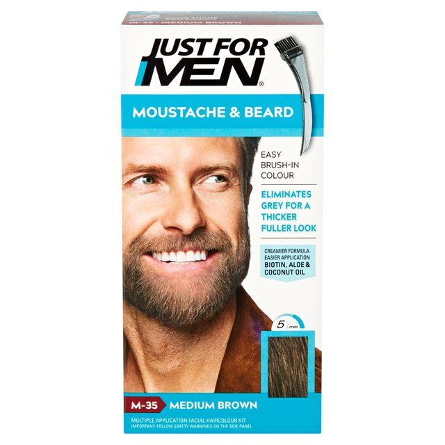 Just For Men Moustache &amp; Beard Medium Brown