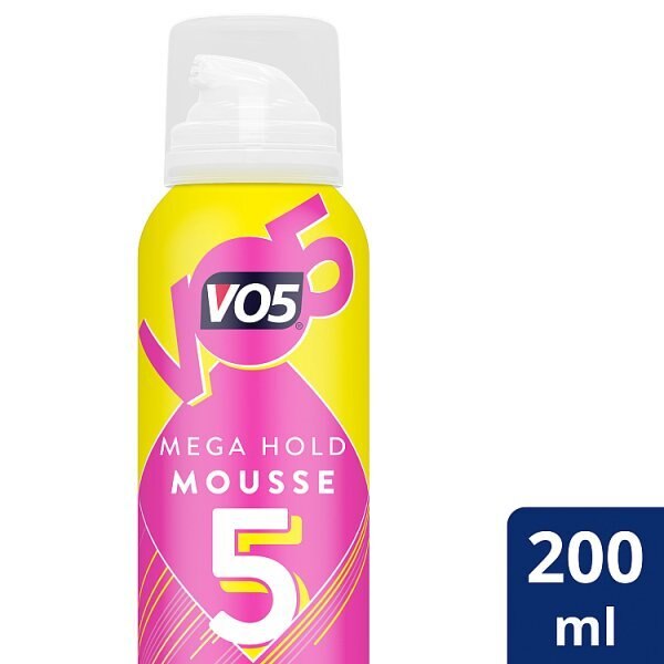 VO5 Mega Hold Hair Mousse 200ml GOODS Boots   