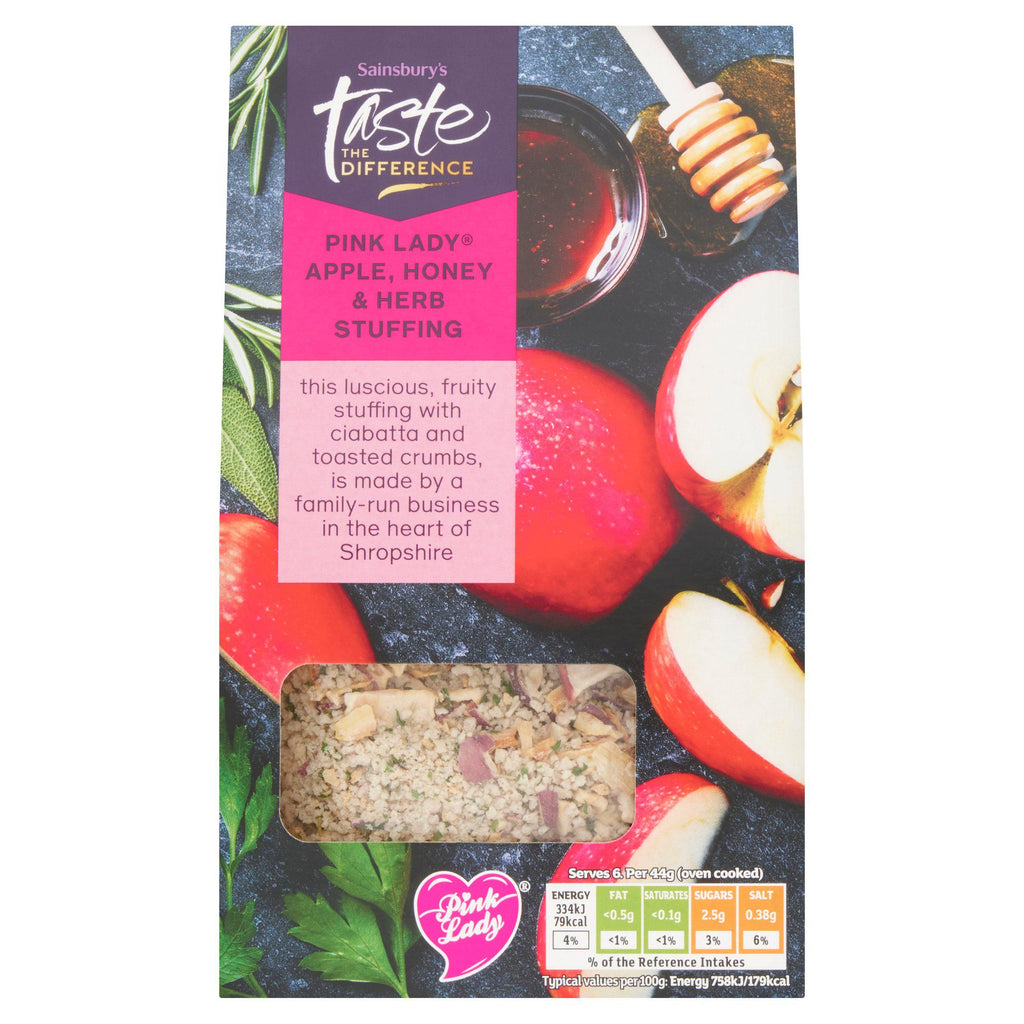 Sainsbury's Pink Lady Apple & Honey Herb Stuffing, Taste the Difference 110g