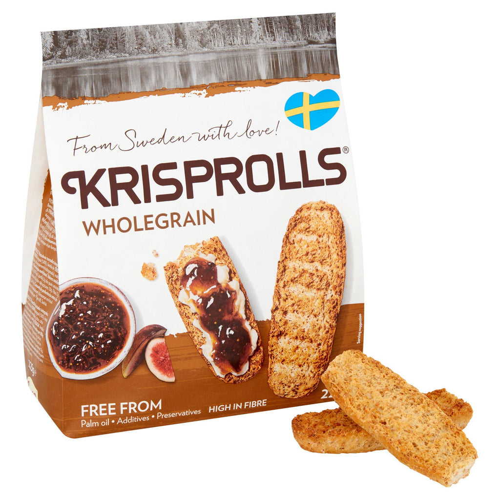 Krisprolls Wholegrain 225g