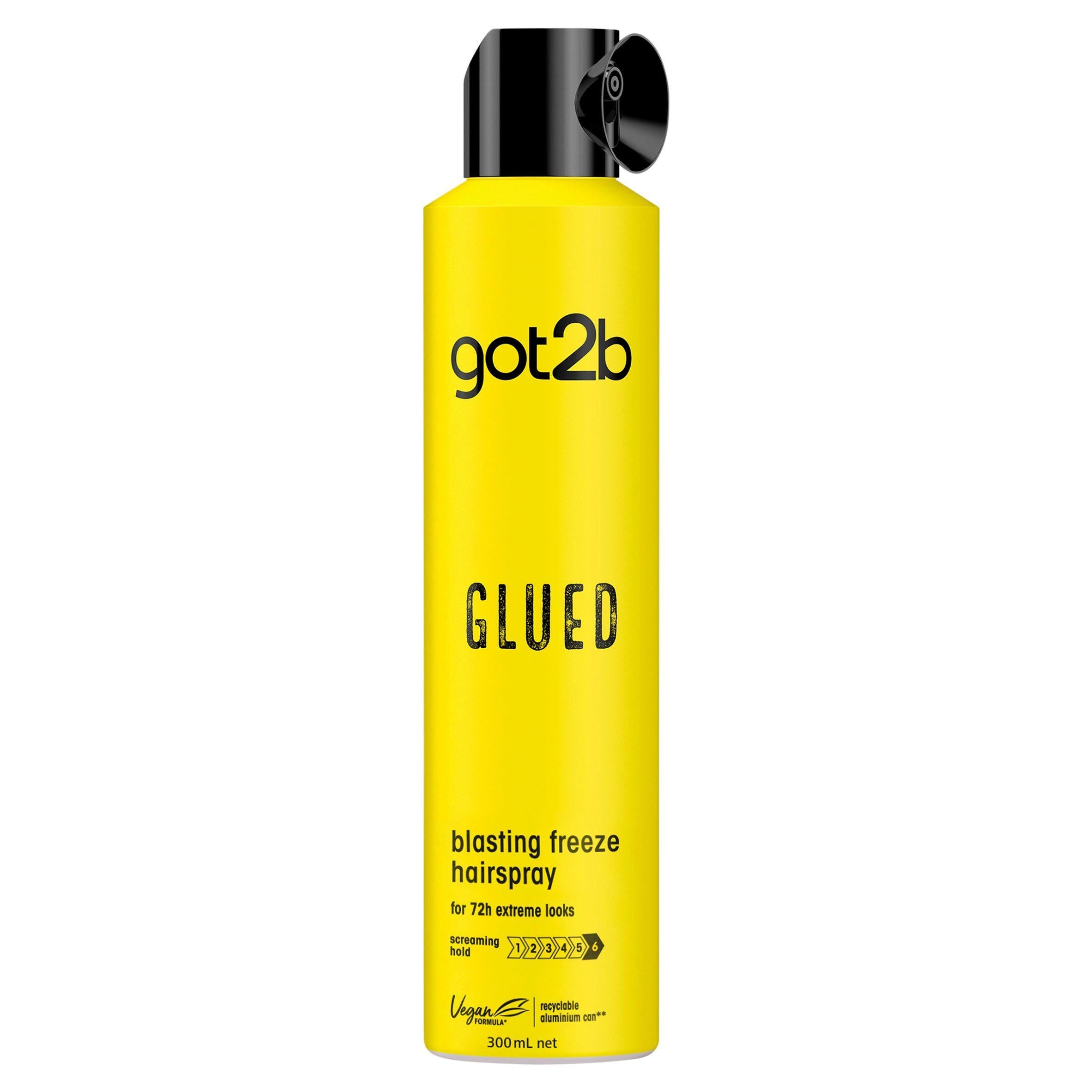 Schwarzkopf got2b Glued Blast Freeze Hairspray 300ml GOODS Sainsburys   