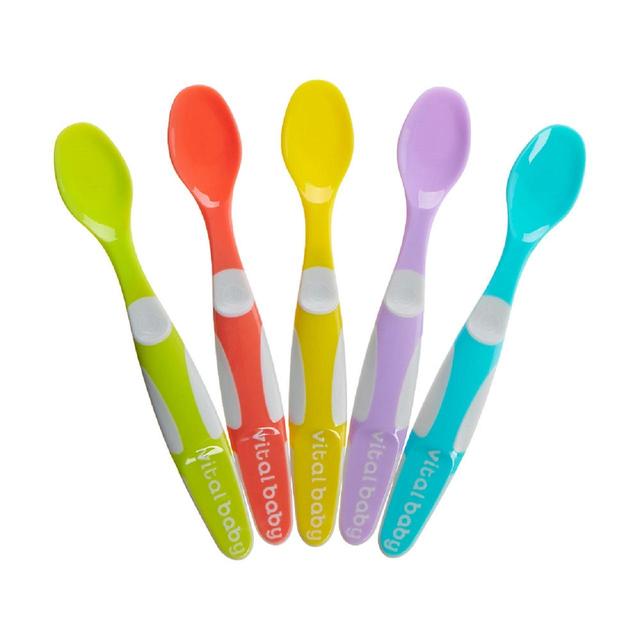 Vital Baby Start Weaning Spoons   5 per pack