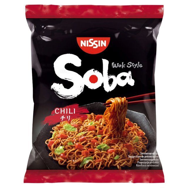 Nissin Soba Fried Noodles Chilli   111g