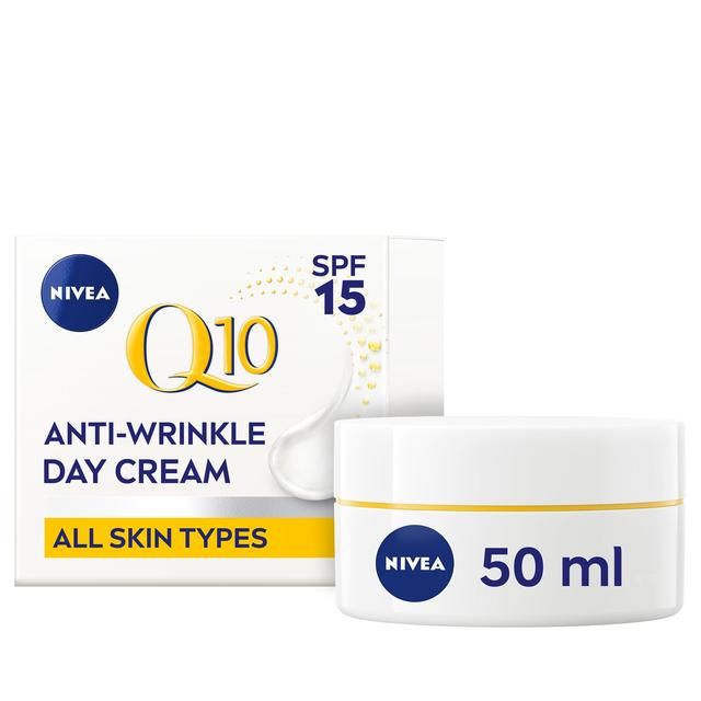 NIVEA Q10 Power Anti-Wrinkle Day Face Cream SPF15    50ml GOODS M&S   