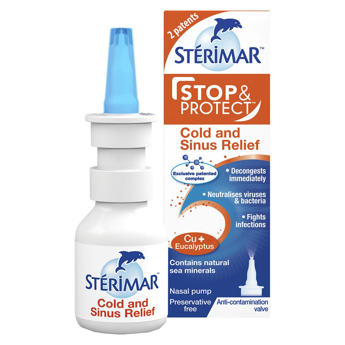 Sterimar Stop and Protect Cold & Sinus Relief - 20ml Baby Healthcare Boots   