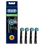 Oral B Crossaction Toothbrush Heads Black   4 per pack GOODS M&S   