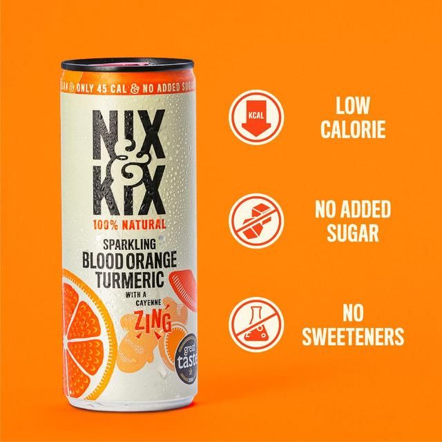 Nix & Kix Blood Orange & Turmeric   250ml GOODS M&S   